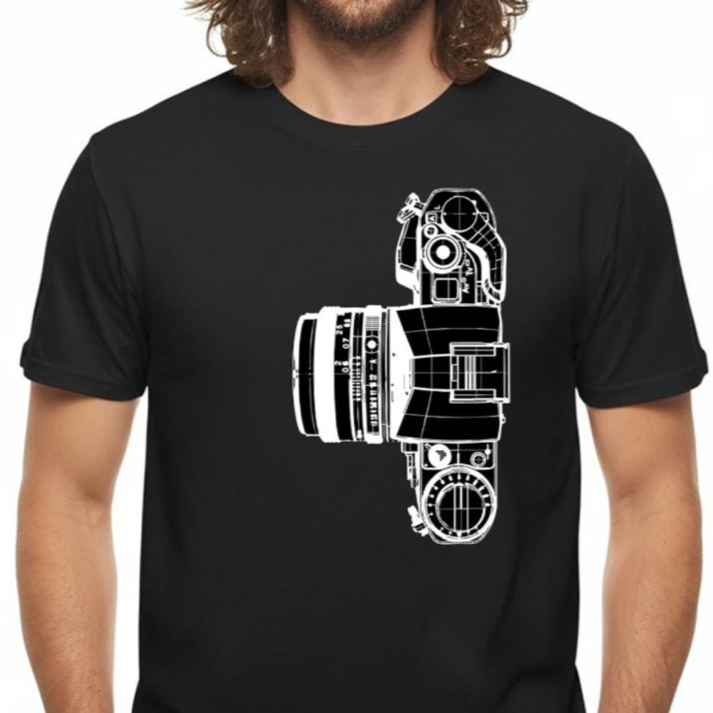 Photography Graphic Design - Vintage Camera T-Shirt Photographer Gift Photography
