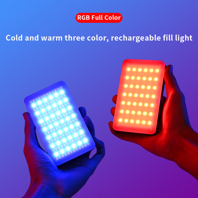 Pixel Art Led Panel - RGB Video Light Portable LED Camera