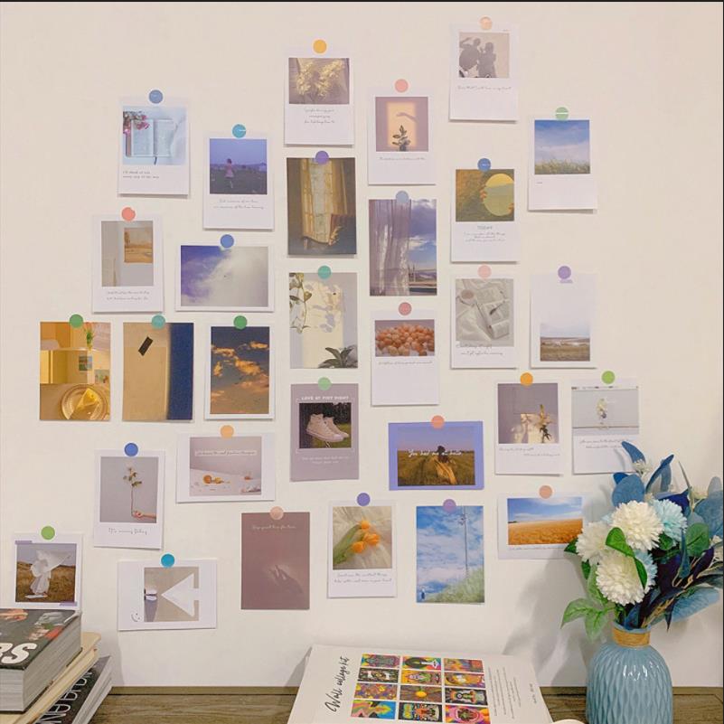 Photography Aesthetic - 30Pcs Aesthetic INS Living Poster Sticker