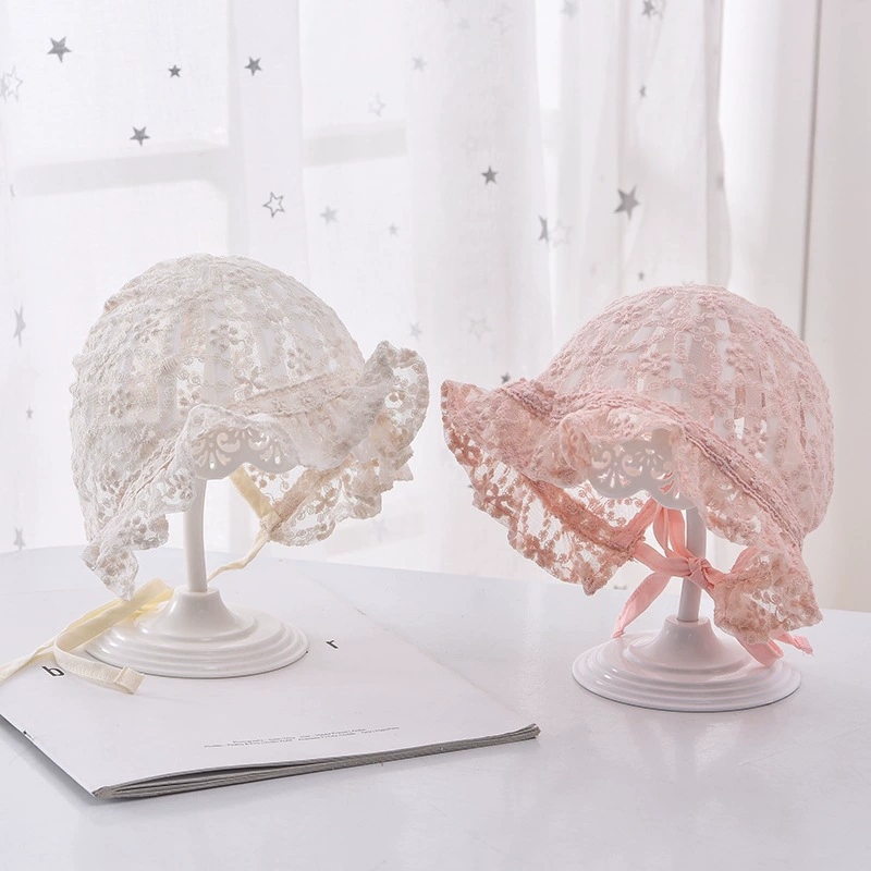 Photography Vintage Style - Baby Girl Lace Court Bonnet New
