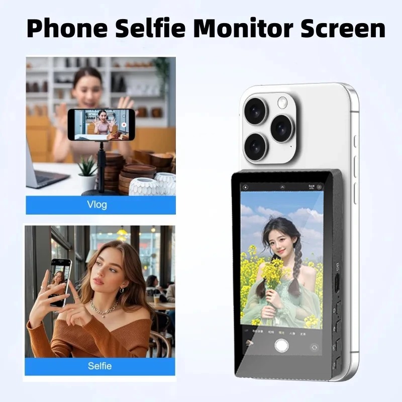 Photography With Mobile - Wireless monitor rear camera screen smartphone