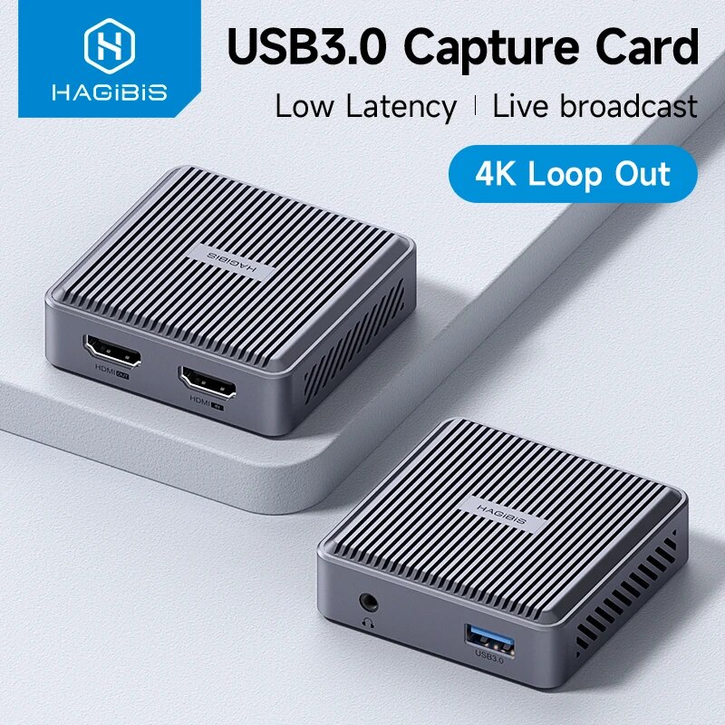 Photography With Mobile - Hagibis 4K HDMI-Compatible Video Capture Card