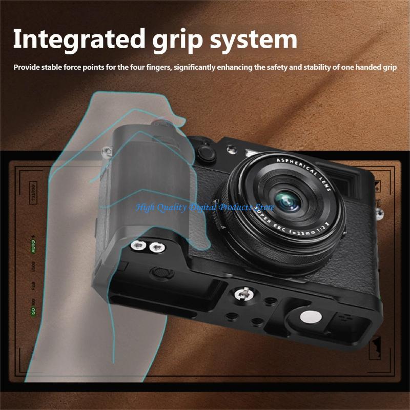 Fujifilm Camera X100Vi - Tay cầm máy ảnh giá đỡ