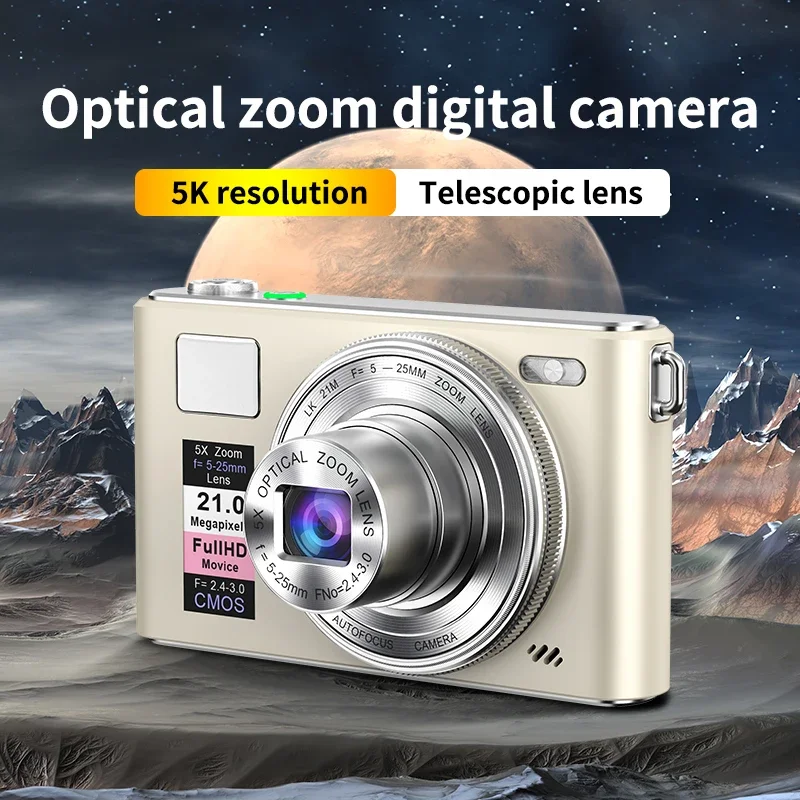 Photography Natural Lighting - 5K 64MP HD Digital Camera 5X