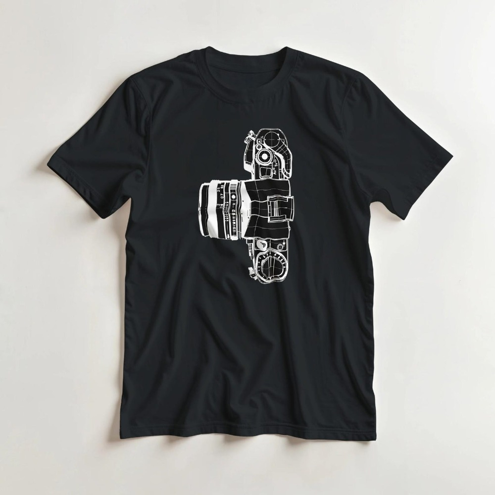 Vintage Camera T-Shirt Photogr - đánh giá và giá Photography Graphic Design