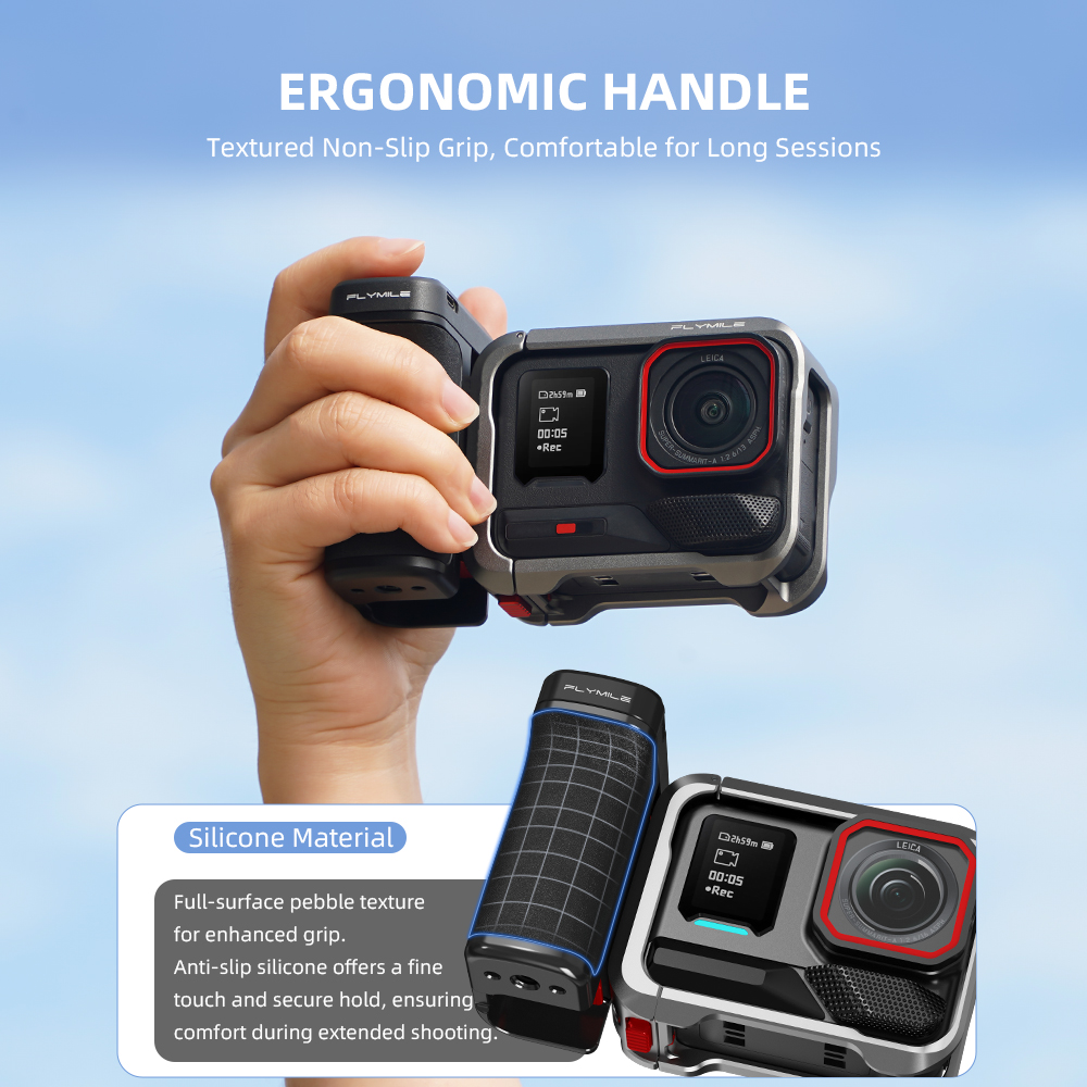 Flymile Camera Grip Wiht Bluet - đánh giá và giá Photography Grip Insta360 X5