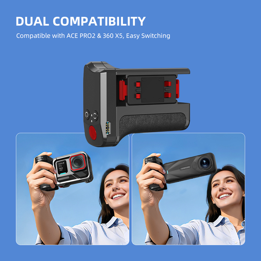 Flymile Camera Grip Wiht Bluet - đánh giá và giá Photography Grip Insta360 X5