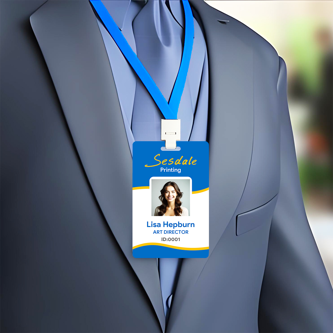 Custom Employee ID Badge, Doub - đánh giá và giá Photography Names