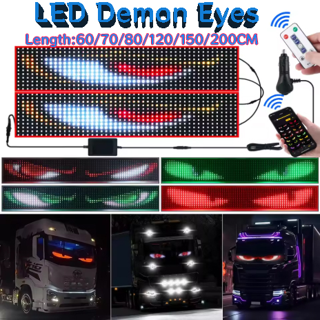LED Devil Eyes Ambient Light F - đánh giá và giá Pixel Art Led Panel