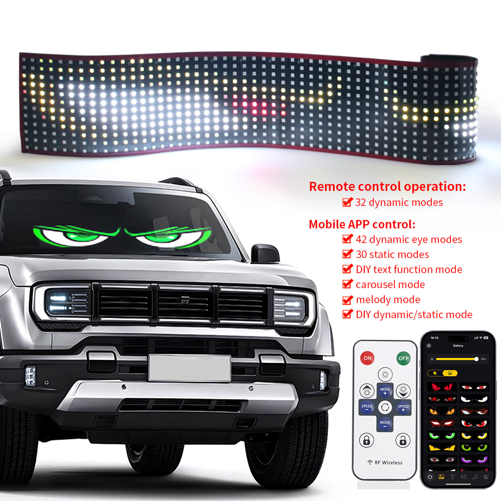 LED Devil Eyes Ambient Light F - đánh giá và giá Pixel Art Led Panel