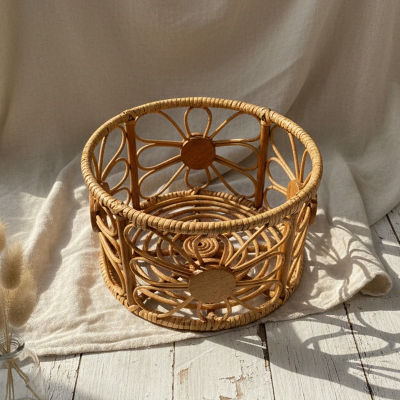 Retro Rattan Newborn Photograp - đánh giá và giá Photography Vintage Style