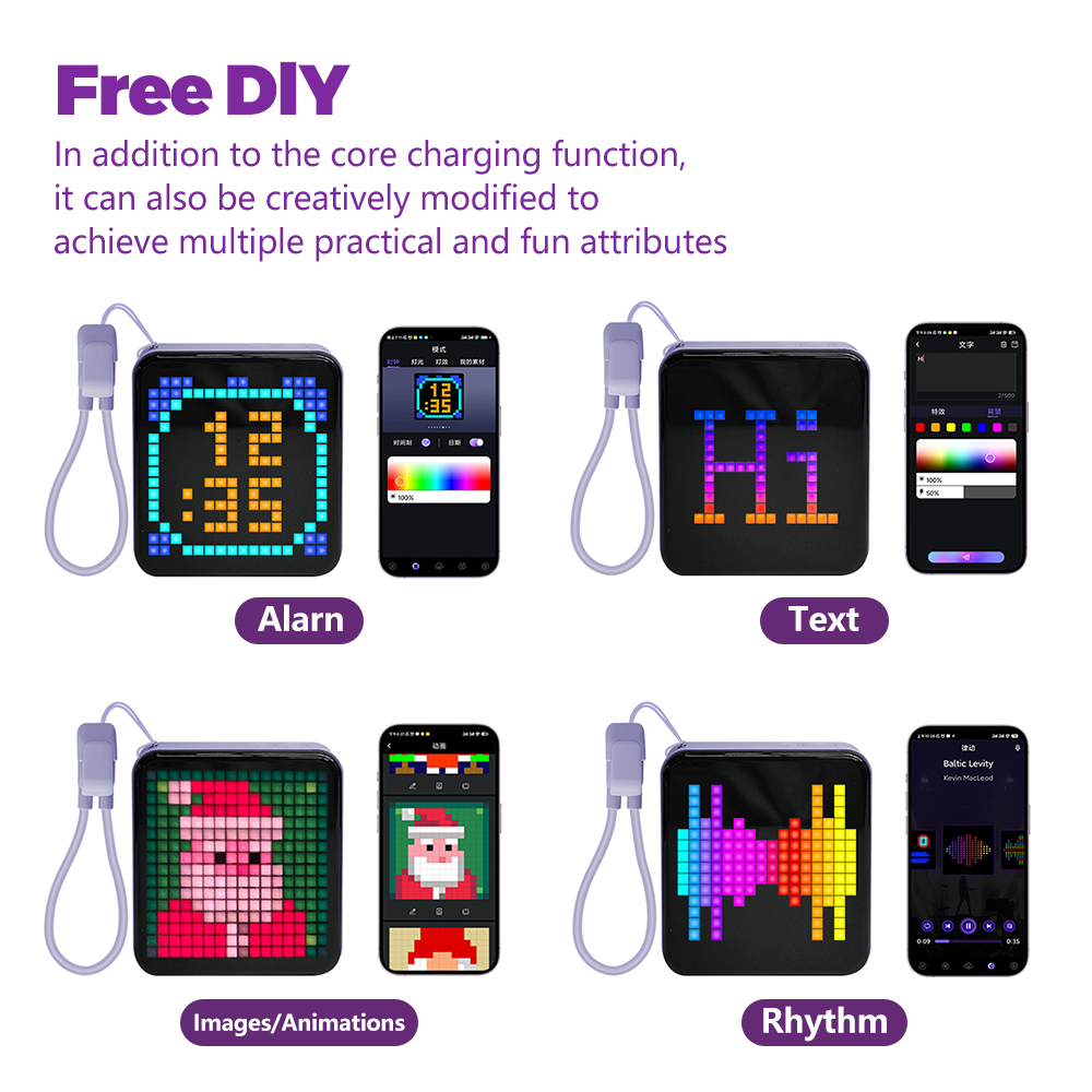 LED Pixel Display Night Light  - đánh giá và giá Pixel Art Led Panel
