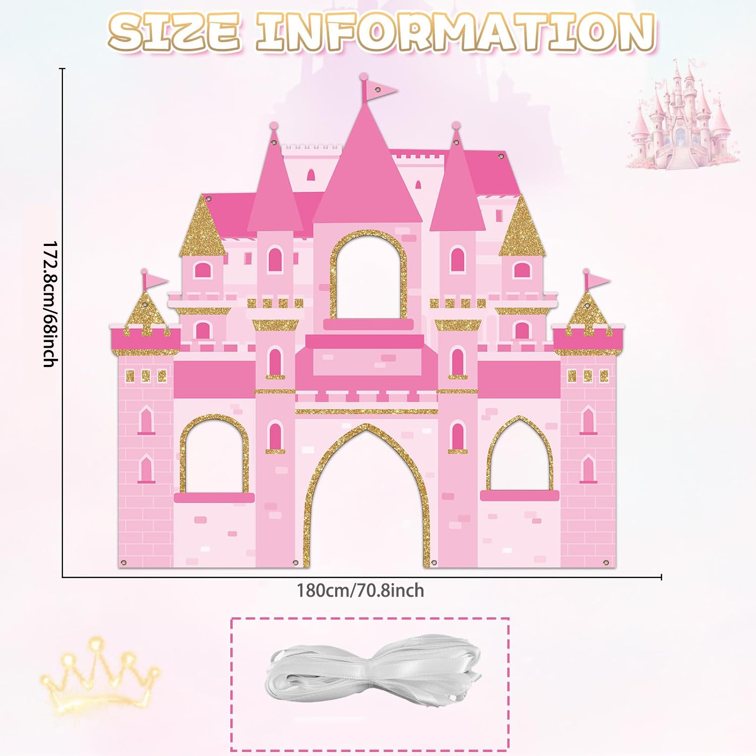 Pink Castle Party Photo Booth  - đánh giá và giá Photography Aesthetic