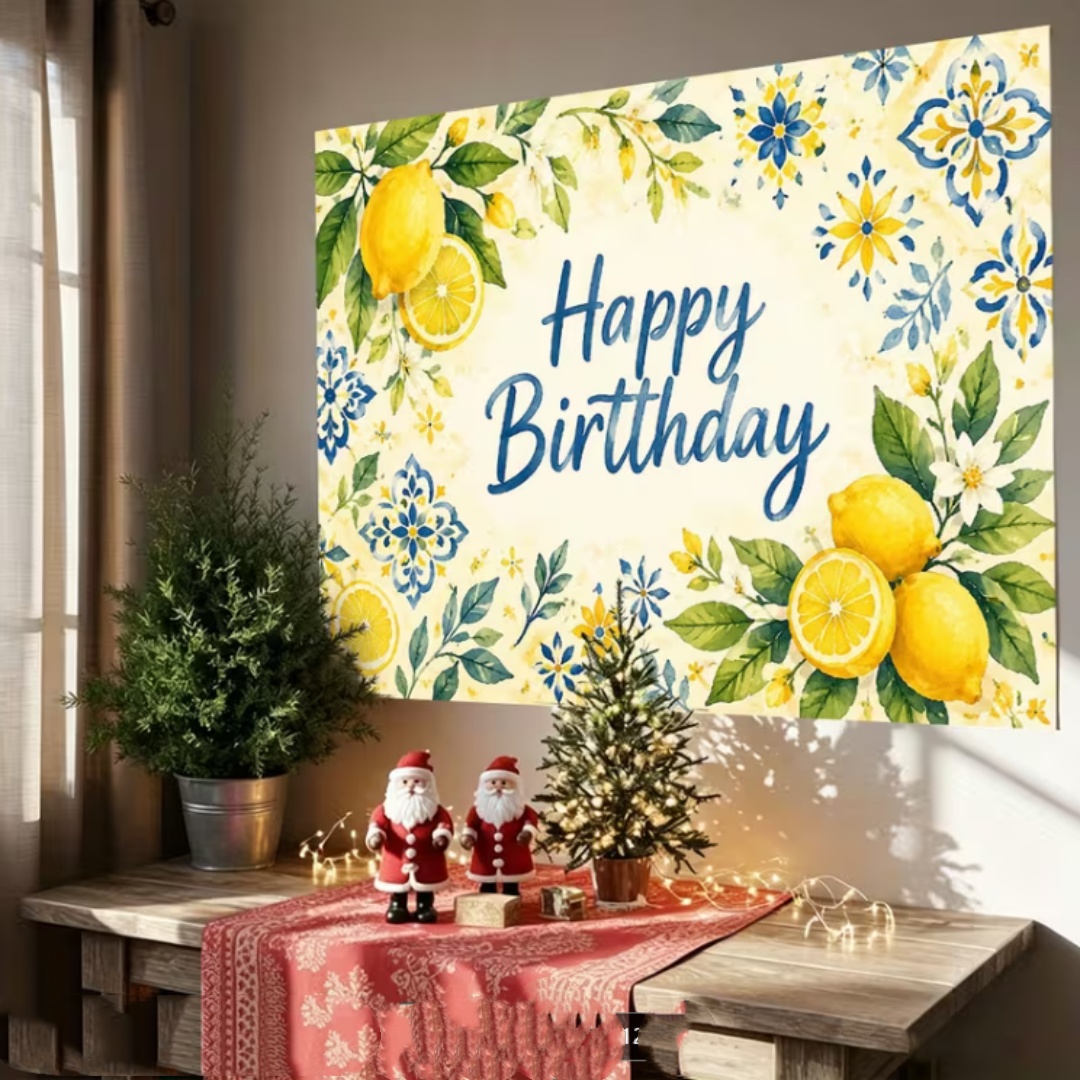 Lemon Birthday Party Decoratio - đánh giá và giá Photography Yellow
