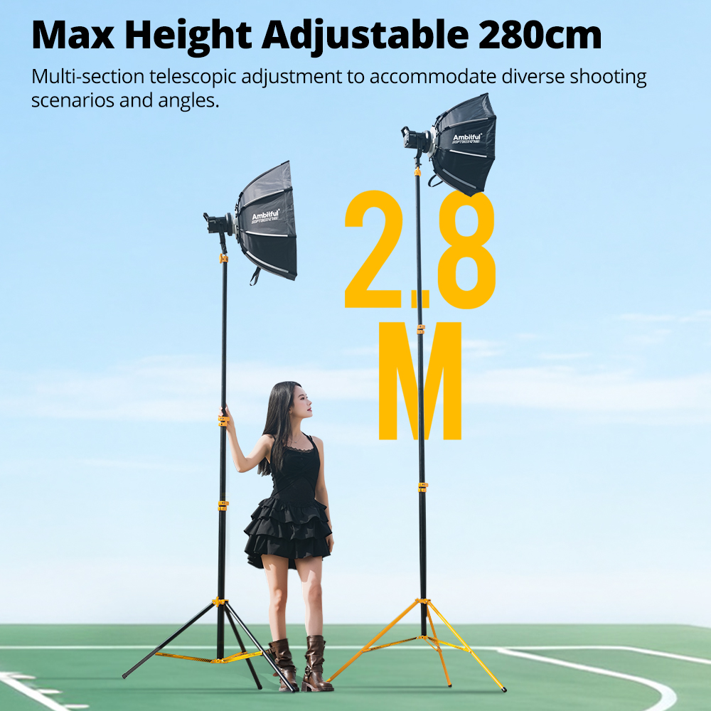 AMBITFUL GM280Y 280cm Professi - đánh giá và giá Photography Kit Pro