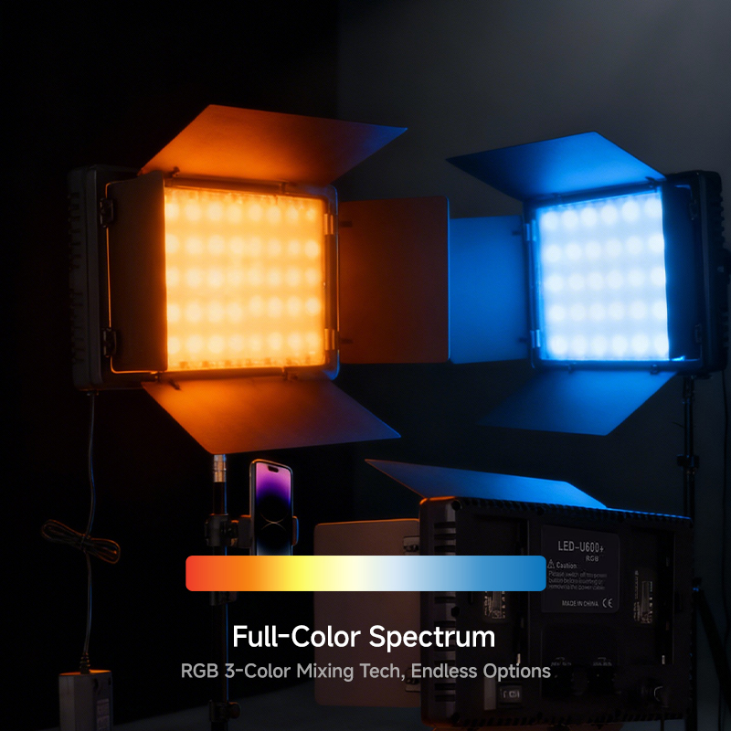 LED U600 Photography Fill Ligh - đánh giá và giá Pixel Art Led Panel