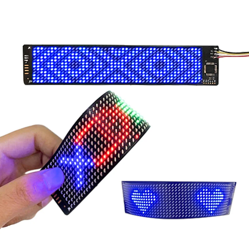 12*48 Pixels Flexible LED Disp - đánh giá và giá Pixel Art Led Panel