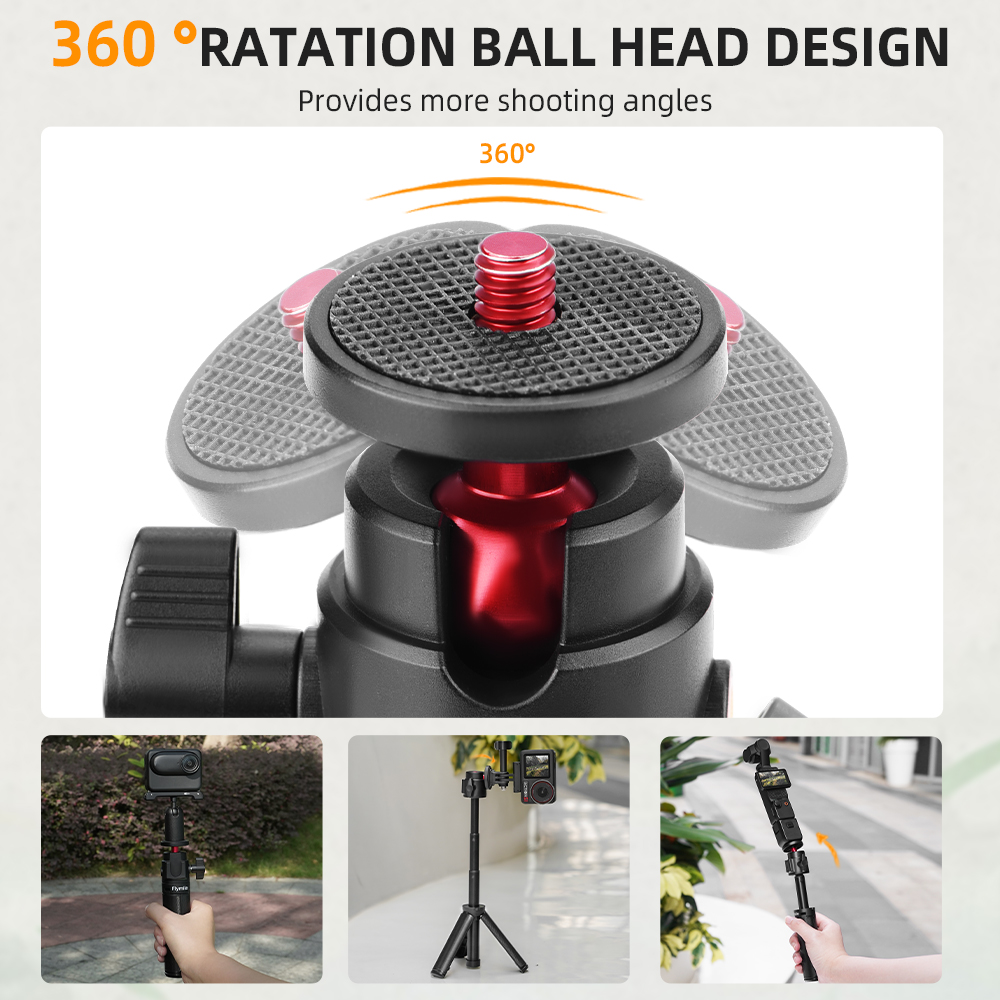 Flymile Extension Pole Tripod  - đánh giá và giá Photography Grip Insta360 X5