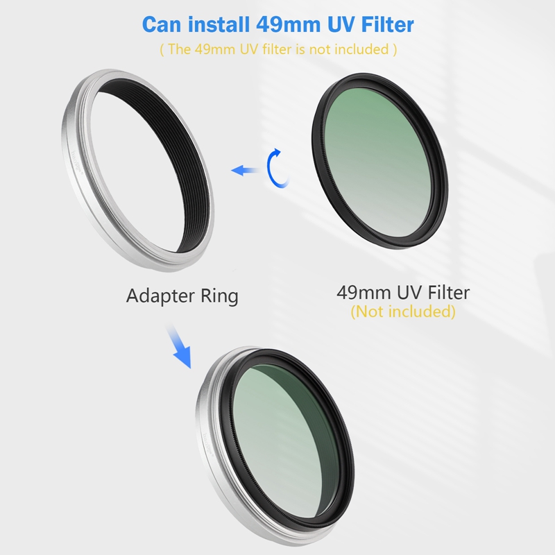 Haoge Bộ Lọc Ống Kính Adapter  - đánh giá và giá Fujifilm Camera X100Vi