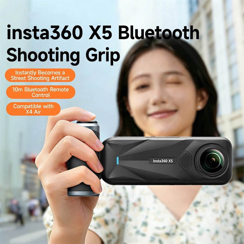 VRIG GA-08SE Street Photograph - đánh giá và giá Photography Grip Insta360 X5