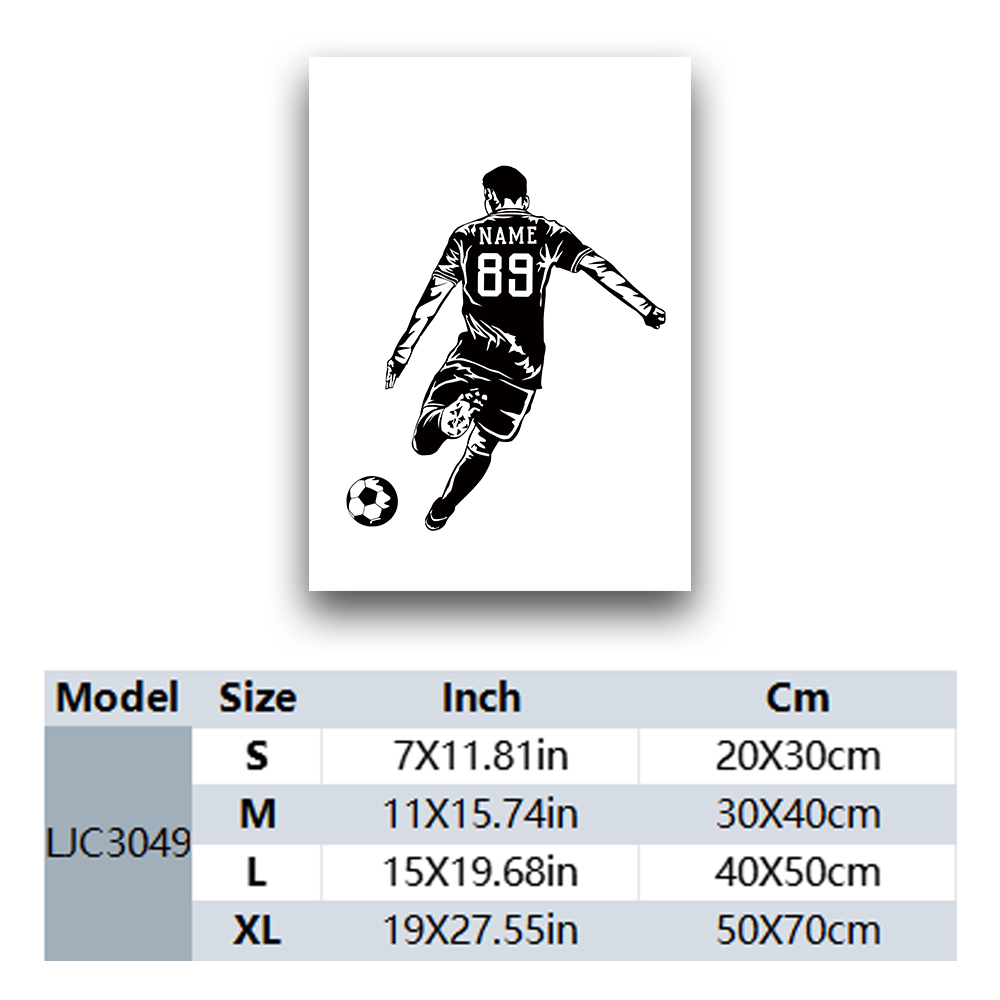 1PC Football Player Customizab - đánh giá và giá Photography Pose