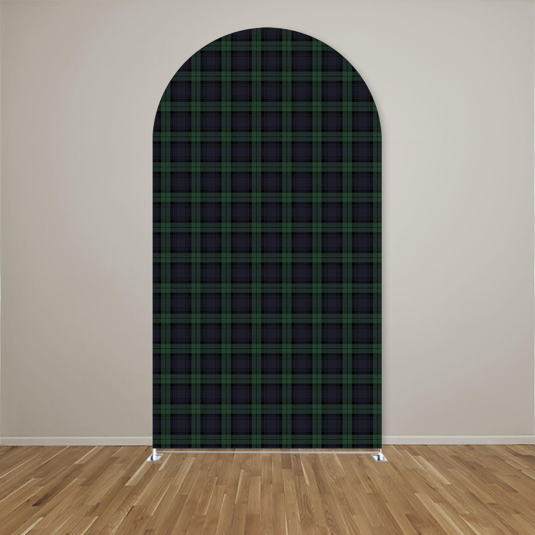 Custom Name Green Plaid Arch B - đánh giá và giá Photography Names