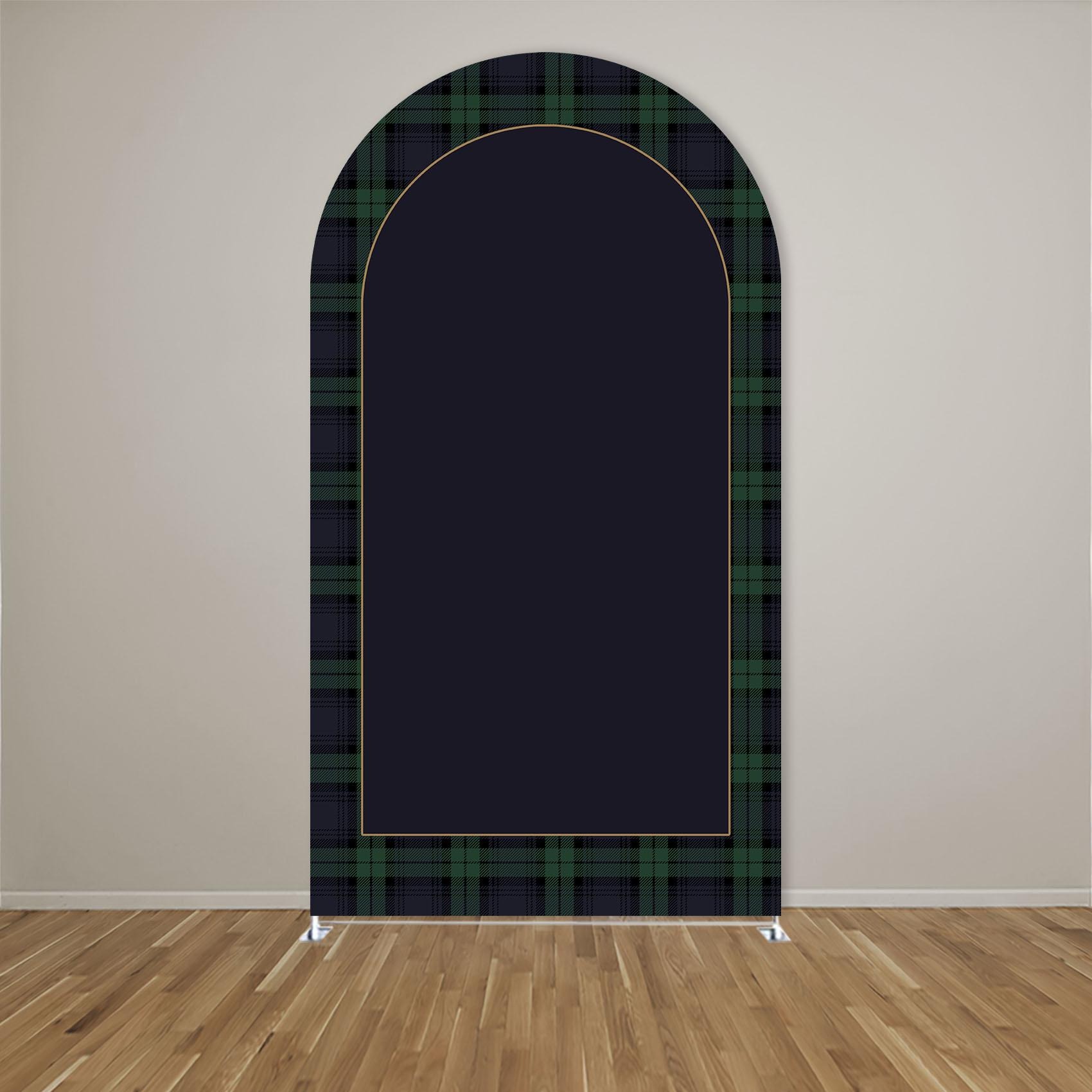 Custom Name Green Plaid Arch B - đánh giá và giá Photography Names